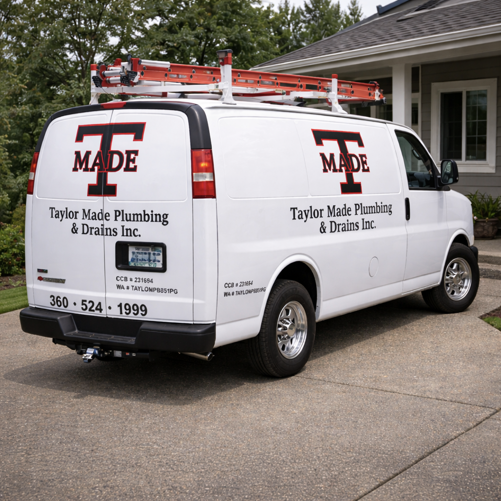 Taylor Made Plumbing service van