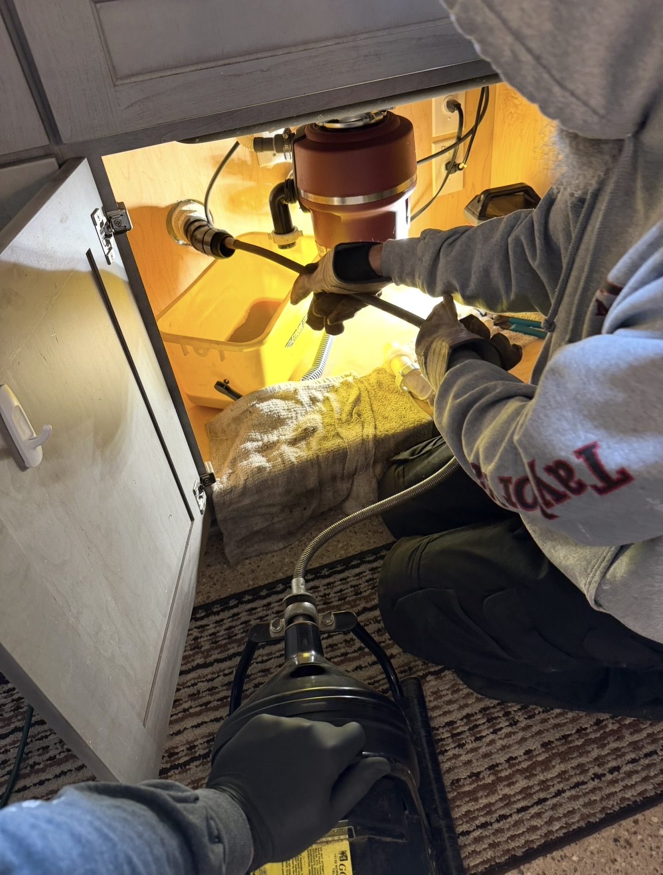Professional drain cleaning service completed by Taylor Made Plumbing & Drains in Ridgefield WA